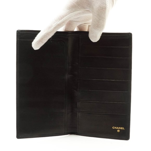 Auth Chanel Bicolore Long Wallet #16051C14 - Picture 11 of 14